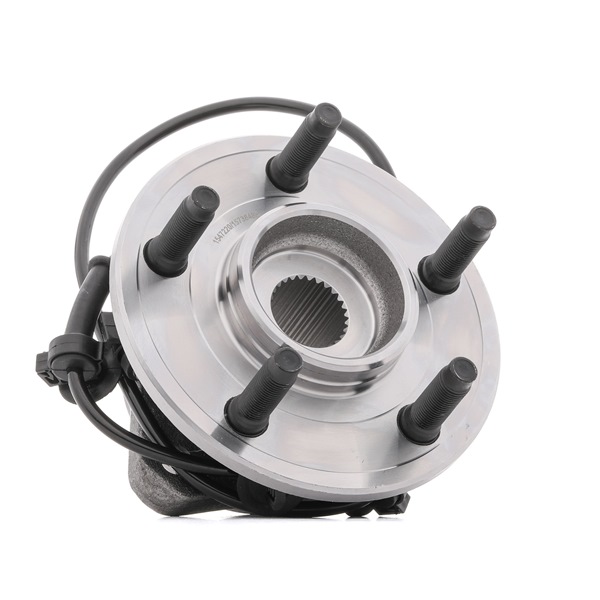 RIDEX 654W1187: Radlagersatz Vorderachse links, Vorderachse rechts, mit integriertem ABS-Sensor