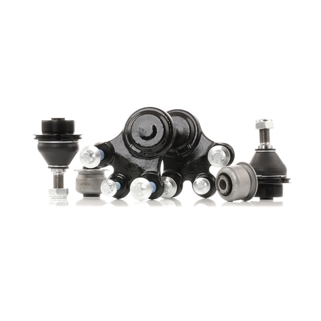 STARK SKRKB-4740003: Kit riparazione, Giunto di supporto / guida Assale anteriore Sx, Assale anteriore Dx, Assale anteriore superiore, Assale anteriore inferiore, con materiale di fissaggio, con cuscinetto in gomma