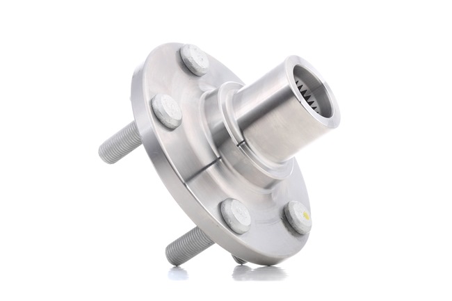 RIDEX 653W0175: Radnabe Vorderachse beidseitig, mit Mutter