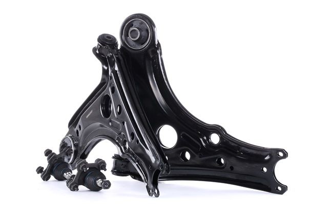 RIDEX 2905L0023: Kit bras de suspension Essieu avant gauche, Essieu avant droit, avec rotule de suspension, avec kit de vis de fixation