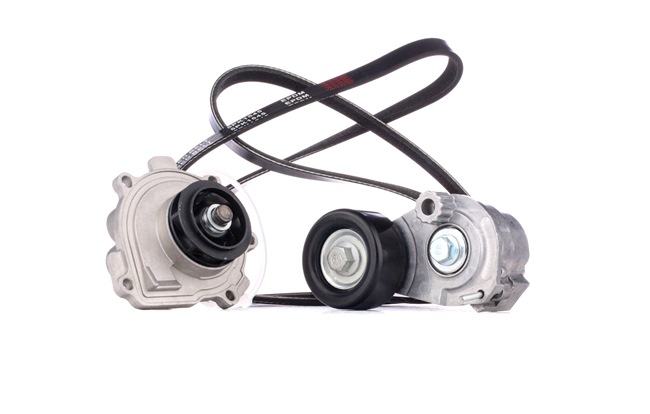 RIDEX 4172P0026 Waterpomp + Multi V-riemset OPEL Astra G CC (T98) 103 Pk Benzine/Autogas (LPG) kosten