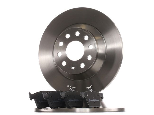 STARK SKBK-1090392: Kit de discos de freno y pastillas Eje trasero, Ø: 300mm, macizo