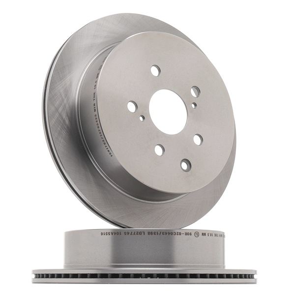 RIDEX 82B2674: Disco de freno Eje trasero, Ø: 309mm, ventilado, Hierro fundido, Ø: 309mm, sin recubrimiento, sin anillo sensor ABS