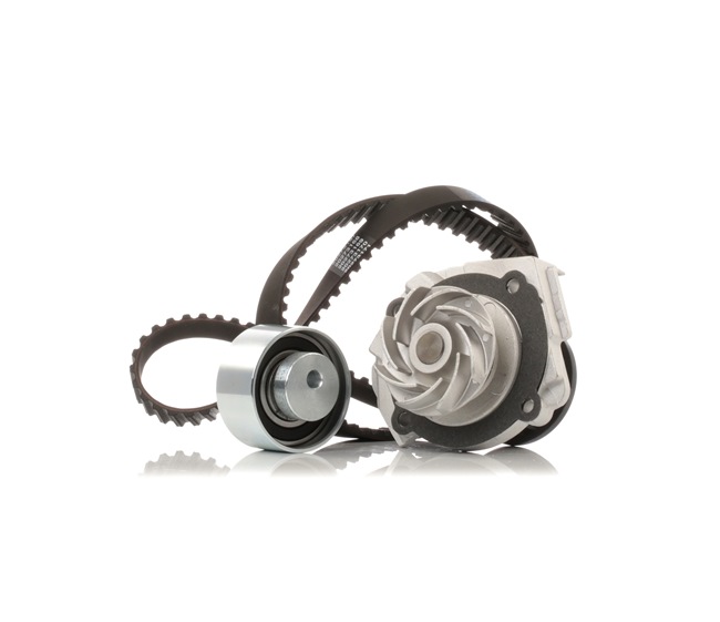 RIDEX 3096W0315: Ūdenssūknis + Zobsiksnas komplekts Zobu skaits: 124, Platums: 22mm, ar ūdenssūkni