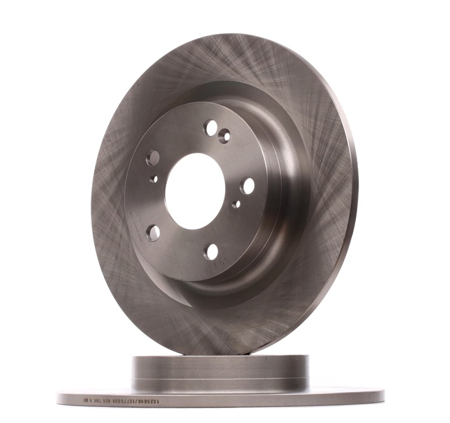 RIDEX 82B2761: Bremsscheibe Hinterachse, Ø: 305mm, voll, Ø: 305mm, beschichtet, mit Schrauben, ohne Schrauben