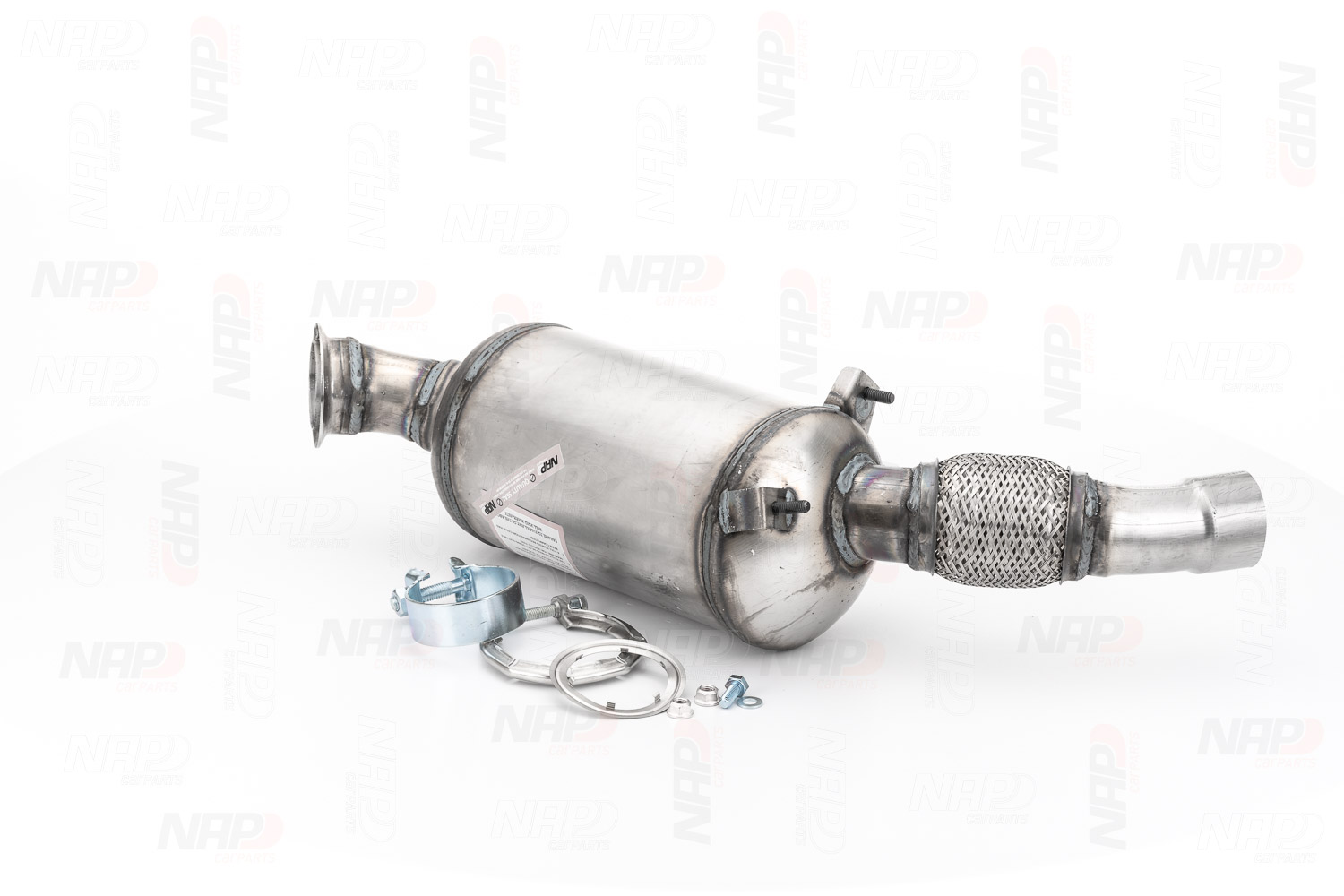 NAP carparts CAD10025: Partikelfilter (DPF) mit Anbau-/Befestigungsmaterial
