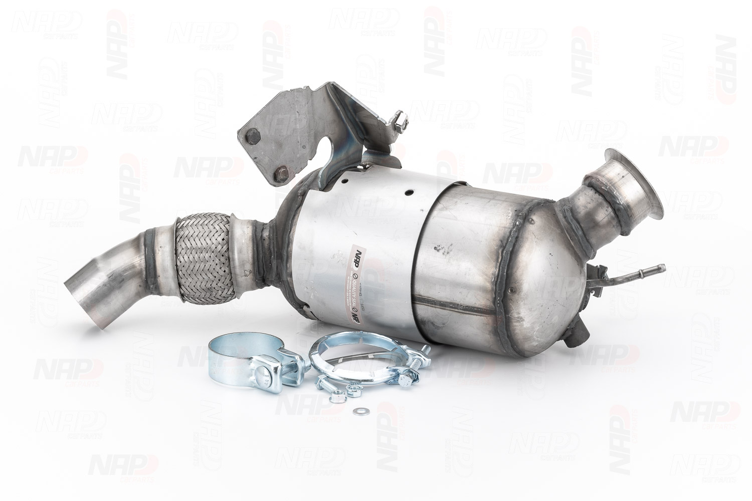 NAP carparts CAD10028: Partikelfilter (DPF) mit Anbau-/Befestigungsmaterial