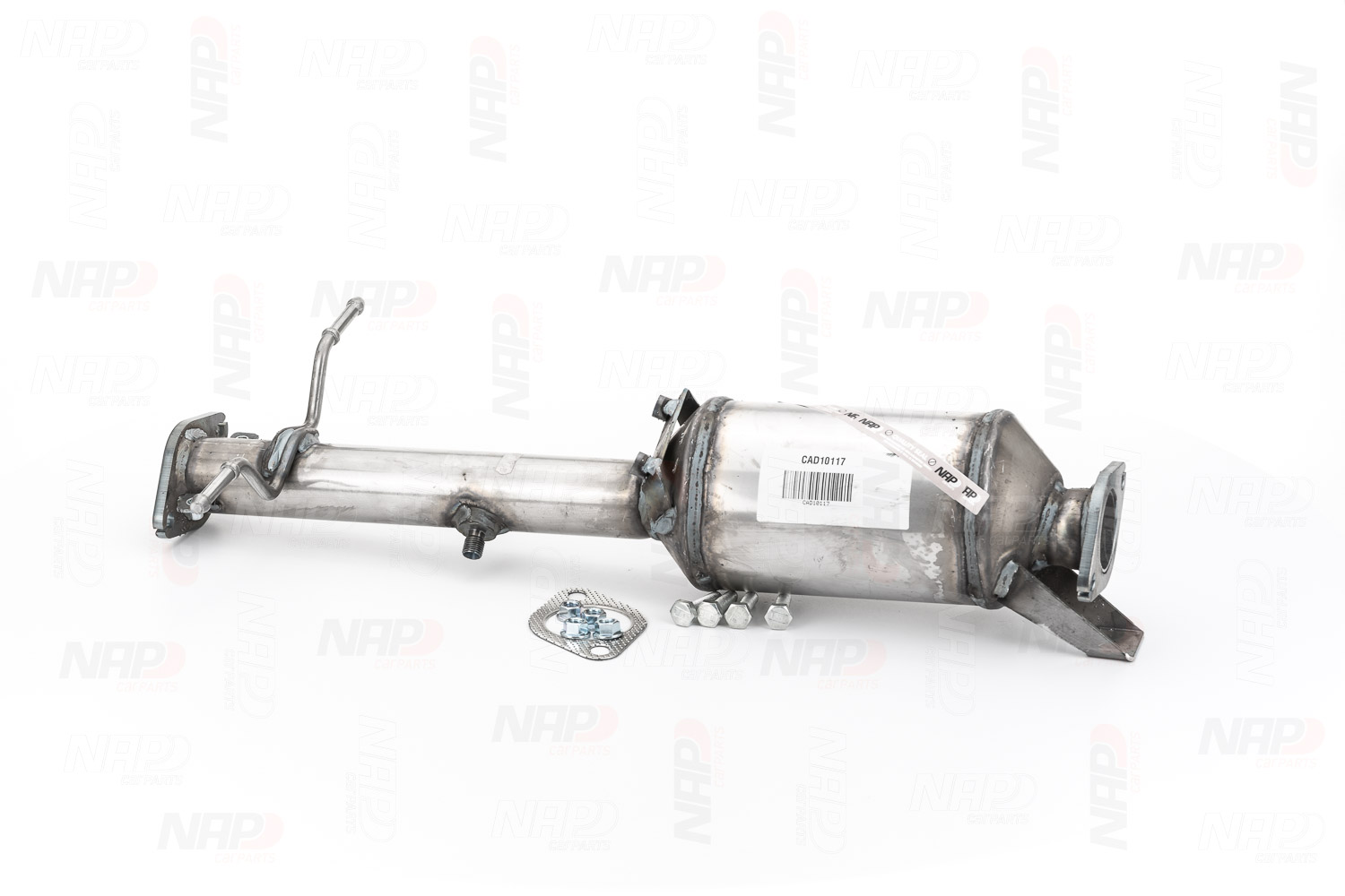 NAP carparts CAD10117: Partikelfilter (DPF) mit Anbau-/Befestigungsmaterial