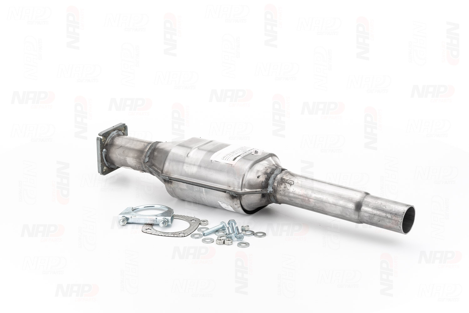 NAP carparts CAK10237: Katalysator mit Anbau-/Befestigungsmaterial