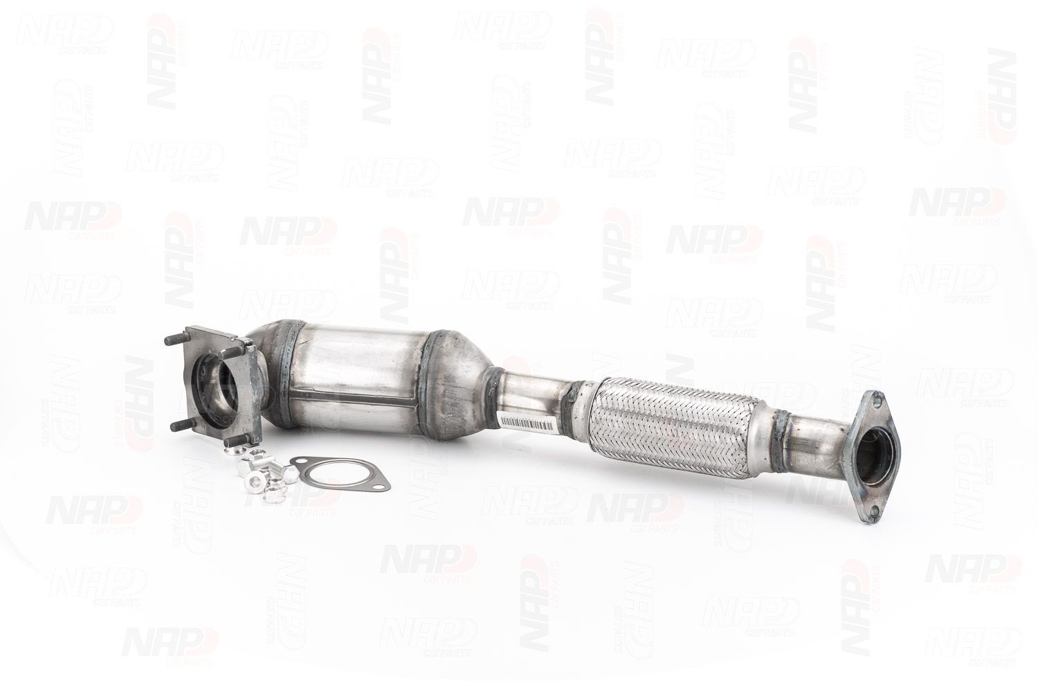 NAP carparts CAK10253: Katalizator z materiałem montażowym/ mocującym
