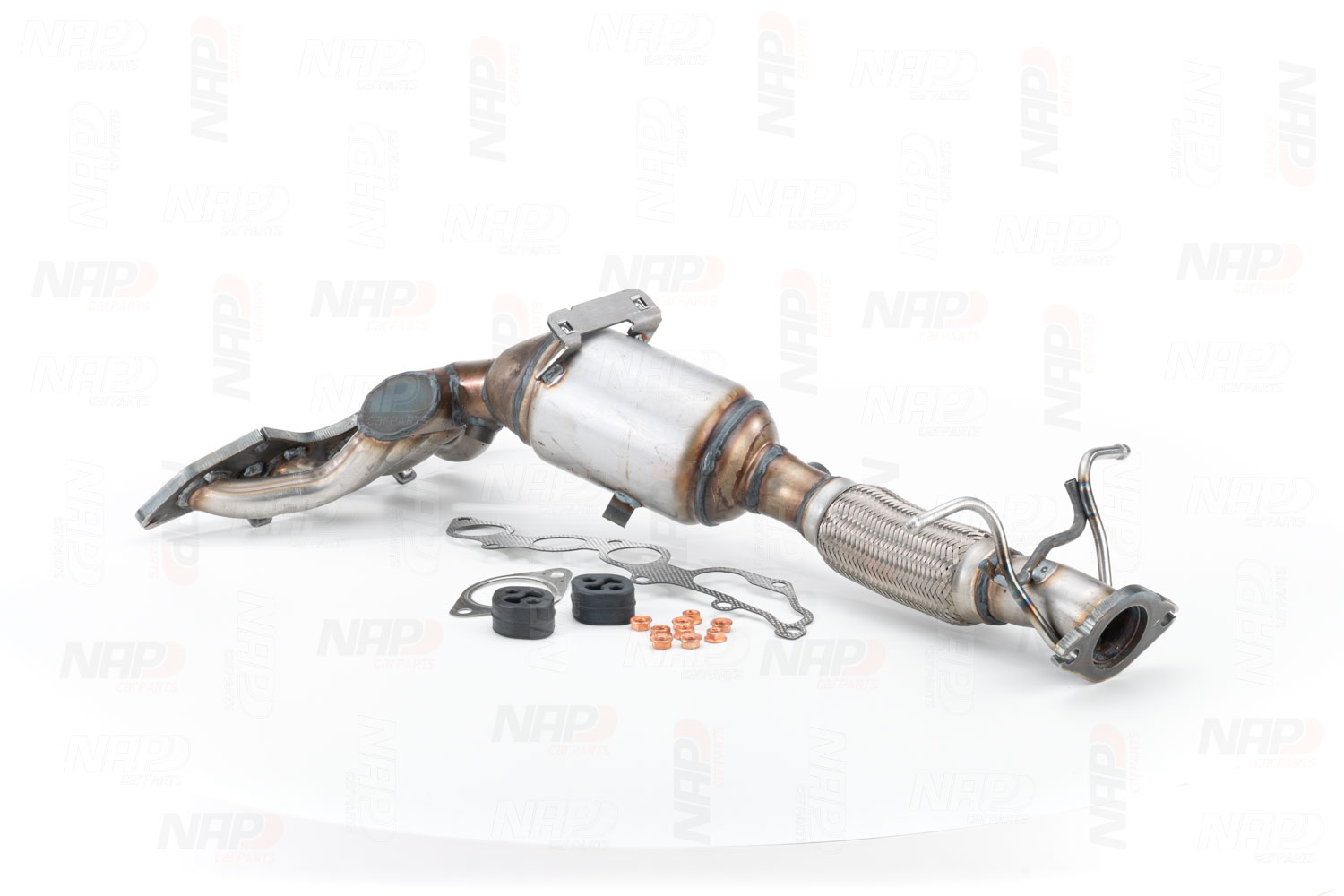 NAP carparts CAK10276: Katalysator mit Anbau-/Befestigungsmaterial