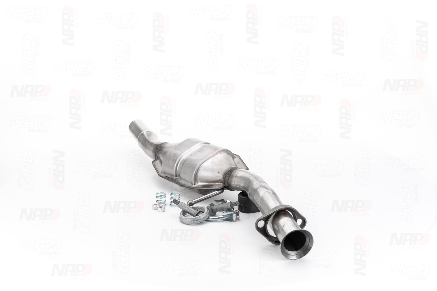 NAP carparts CAK10298: Katalizator z materiałem montażowym/ mocującym