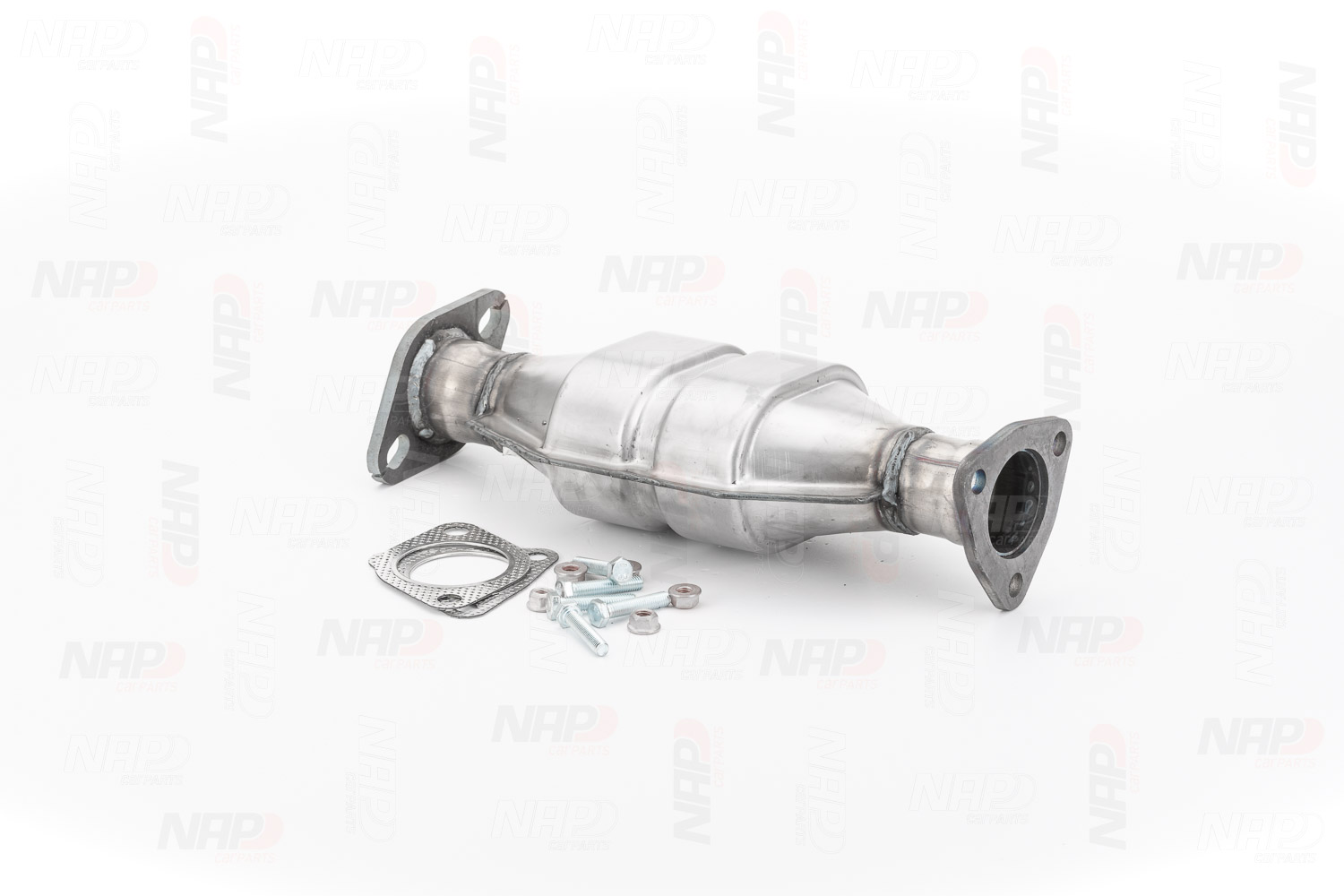 NAP carparts CAK10369: Katalizator z materiałem montażowym/ mocującym