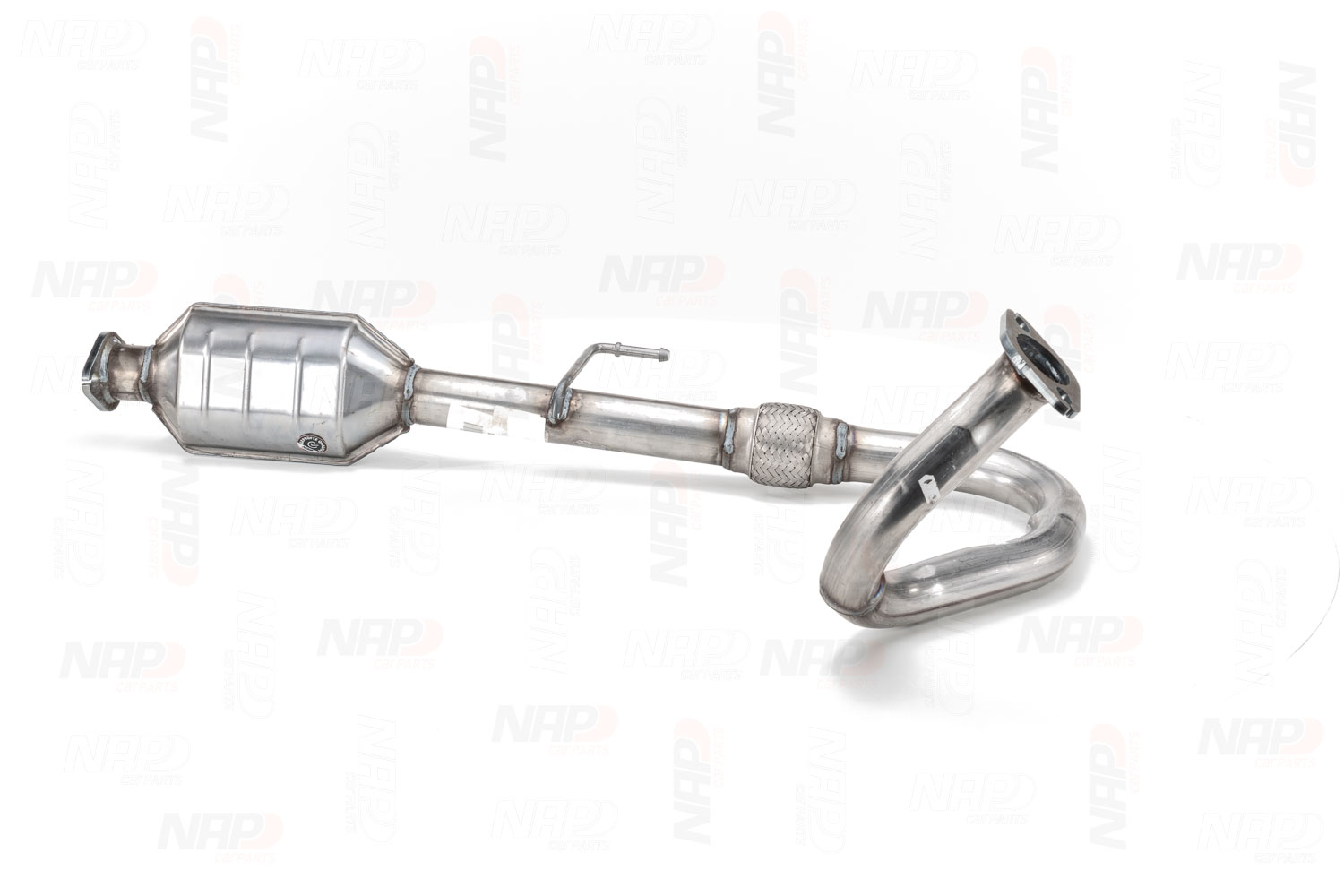 NAP carparts CAK10374: Katalizator z materiałem montażowym/ mocującym