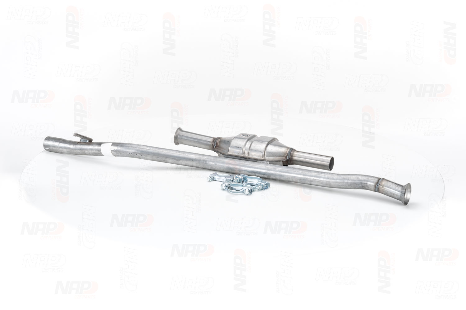 NAP carparts CAK10475: Katalizator z materiałem montażowym/ mocującym