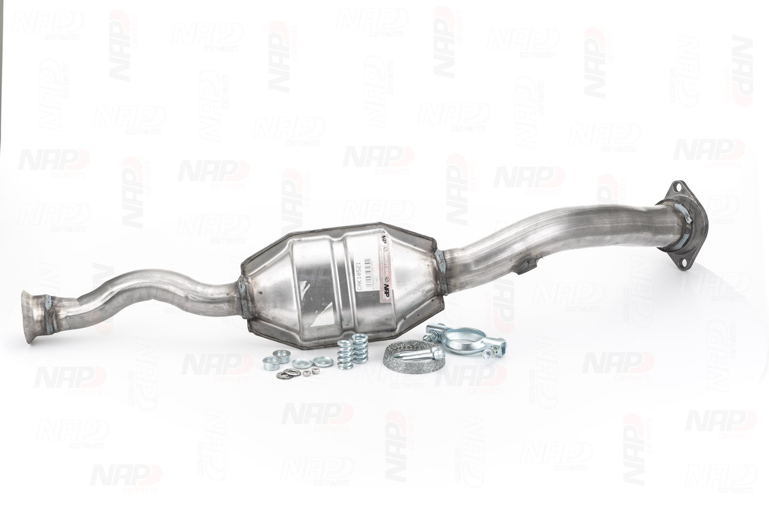NAP carparts CAK10521: Katalysator mit Anbau-/Befestigungsmaterial