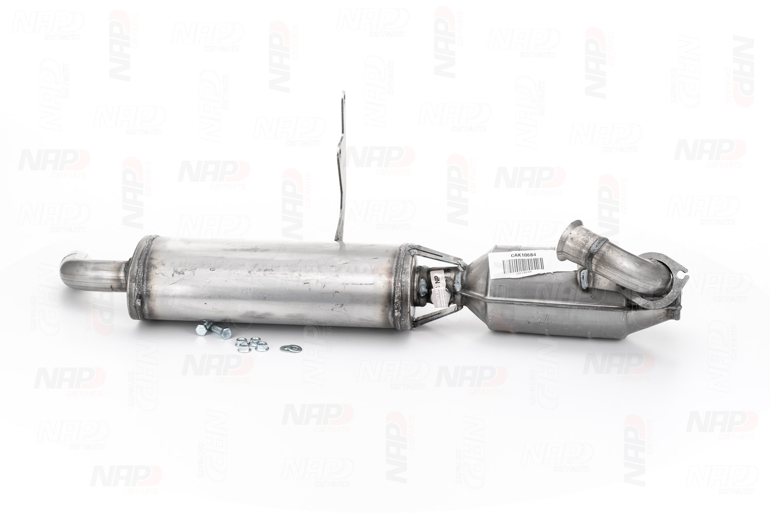 NAP carparts CAK10684: Catalizator cu material de atașare/fixare