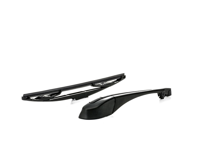 RIDEX 301W0149: Brazo del limpiaparabrisas, lavado de parabrisas posterior, 350mm, con caperuza, con limpiaparabrisas incorporado