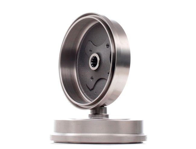 RIDEX 123B0244: Bremstrommel Hinterachse, 262,0mm