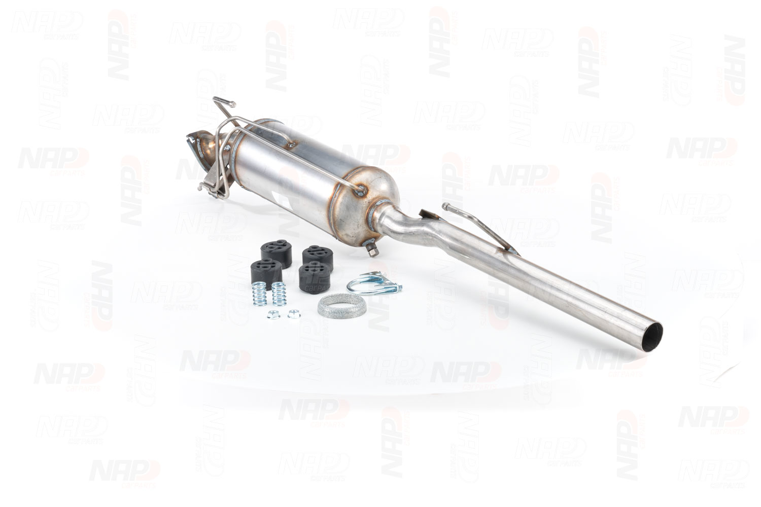 NAP carparts CAD10142 Partikelfilter (DPF) mit Anbau-/Befestigungsmaterial