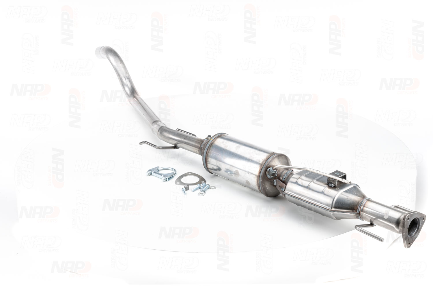 NAP carparts CAD10196: Partikelfilter (DPF) mit Anbau-/Befestigungsmaterial