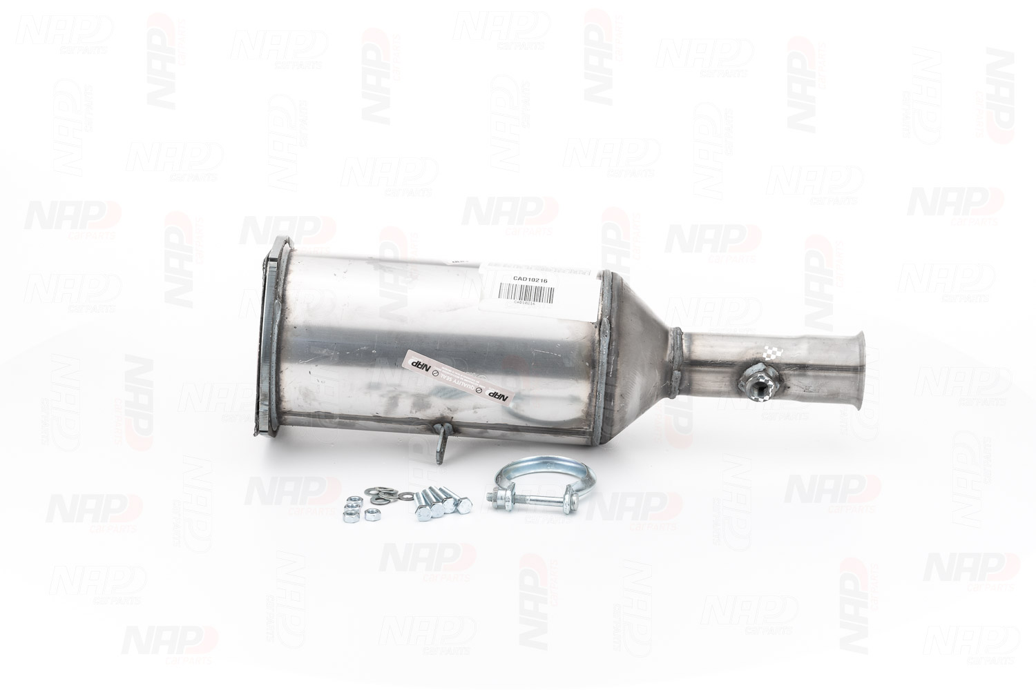 NAP carparts CAD10216: Partikelfilter (DPF) mit Anbau-/Befestigungsmaterial