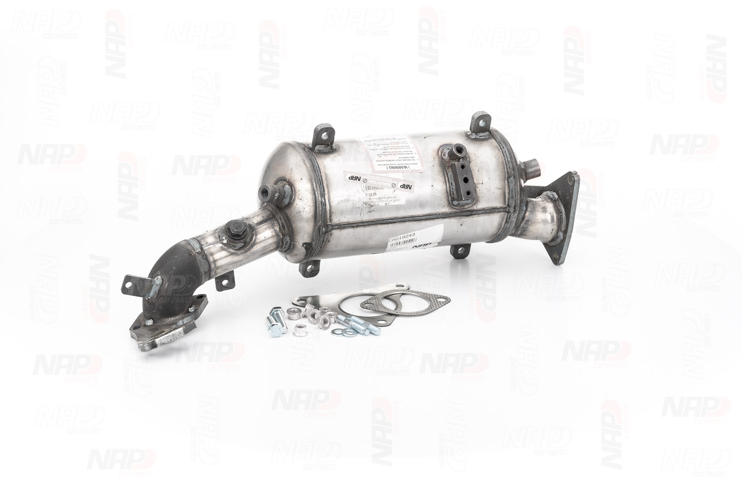 NAP carparts CAD10243: Filtr cząstek stałych z materiałem montażowym/ mocującym