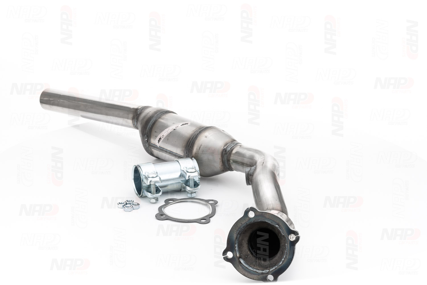 NAP carparts CAK10010: Katalysator mit Anbau-/Befestigungsmaterial