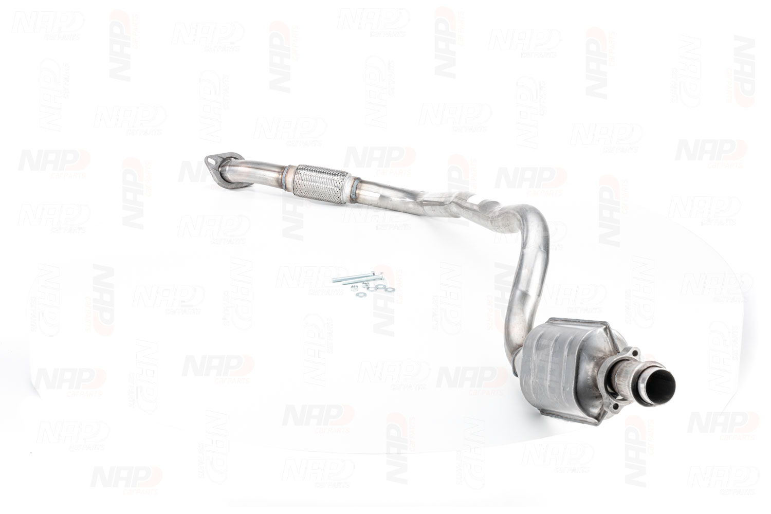 NAP carparts CAK10062: Katalysator mit Anbau-/Befestigungsmaterial