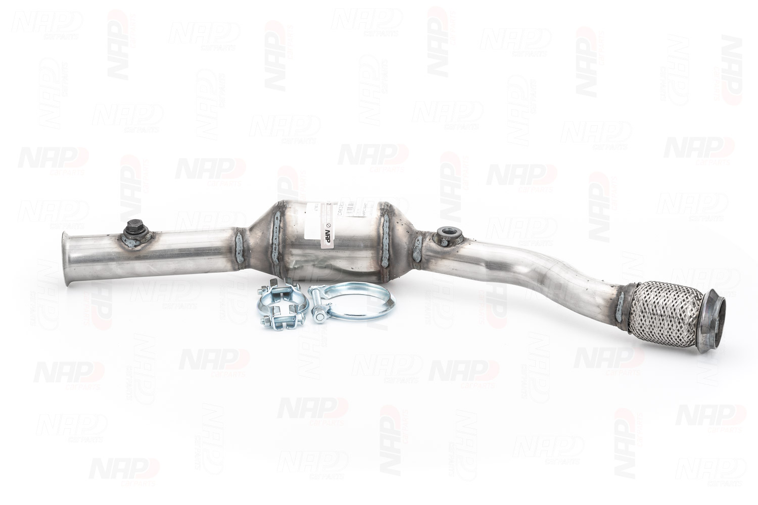 NAP carparts CAK10100: Katalysator mit Anbau-/Befestigungsmaterial