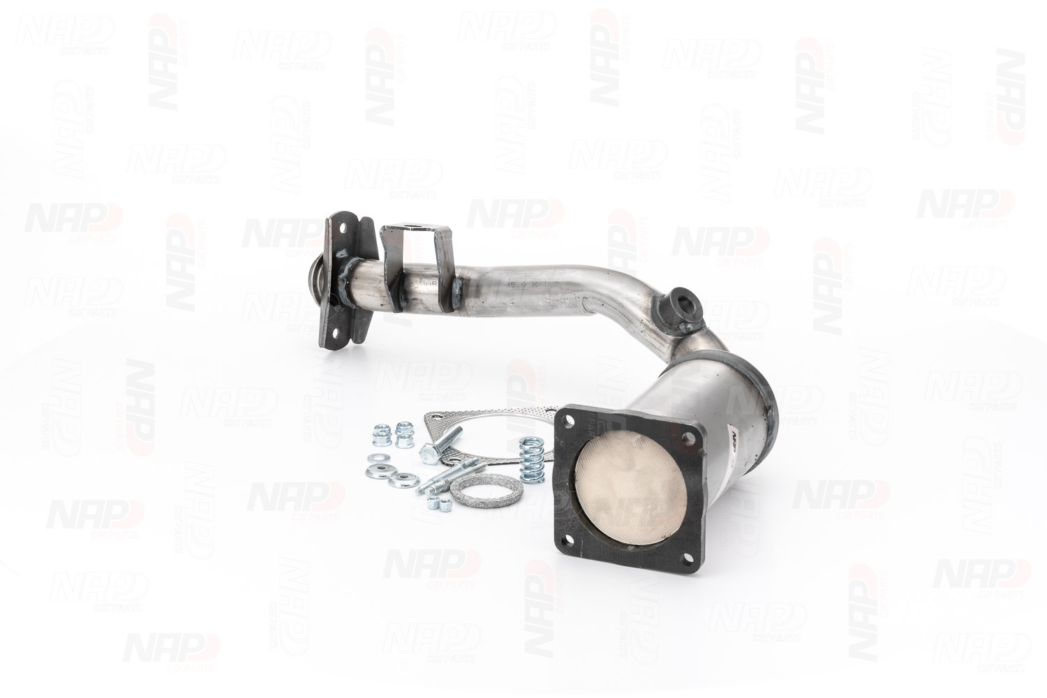 NAP carparts CAK10101: Katalysator mit Anbau-/Befestigungsmaterial