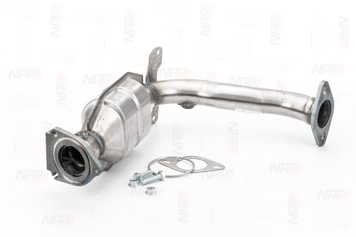 NAP carparts CAK10264: Katalizator z materiałem montażowym/ mocującym