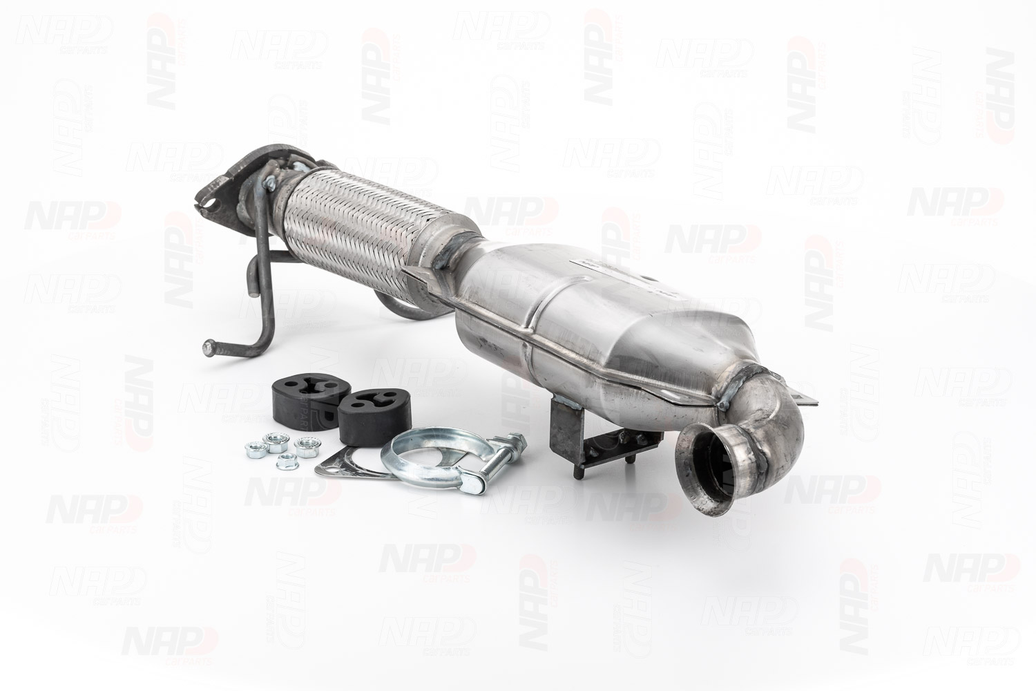 NAP carparts CAK10280: Katalysator mit Anbau-/Befestigungsmaterial
