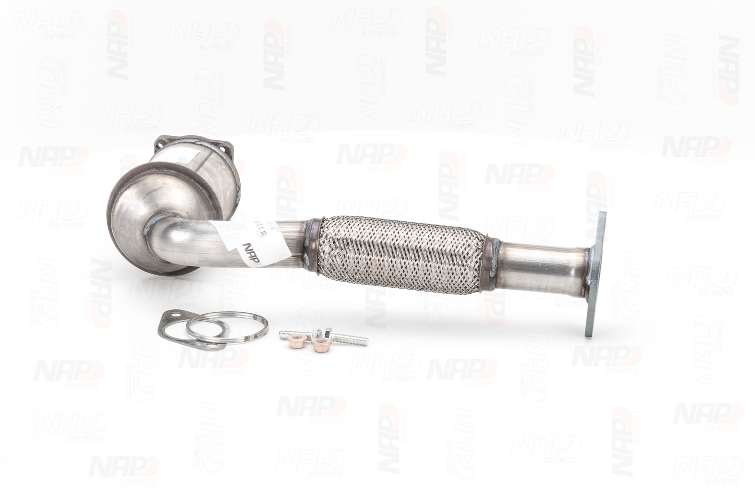 NAP carparts CAK10316: Katalizator z materiałem montażowym/ mocującym