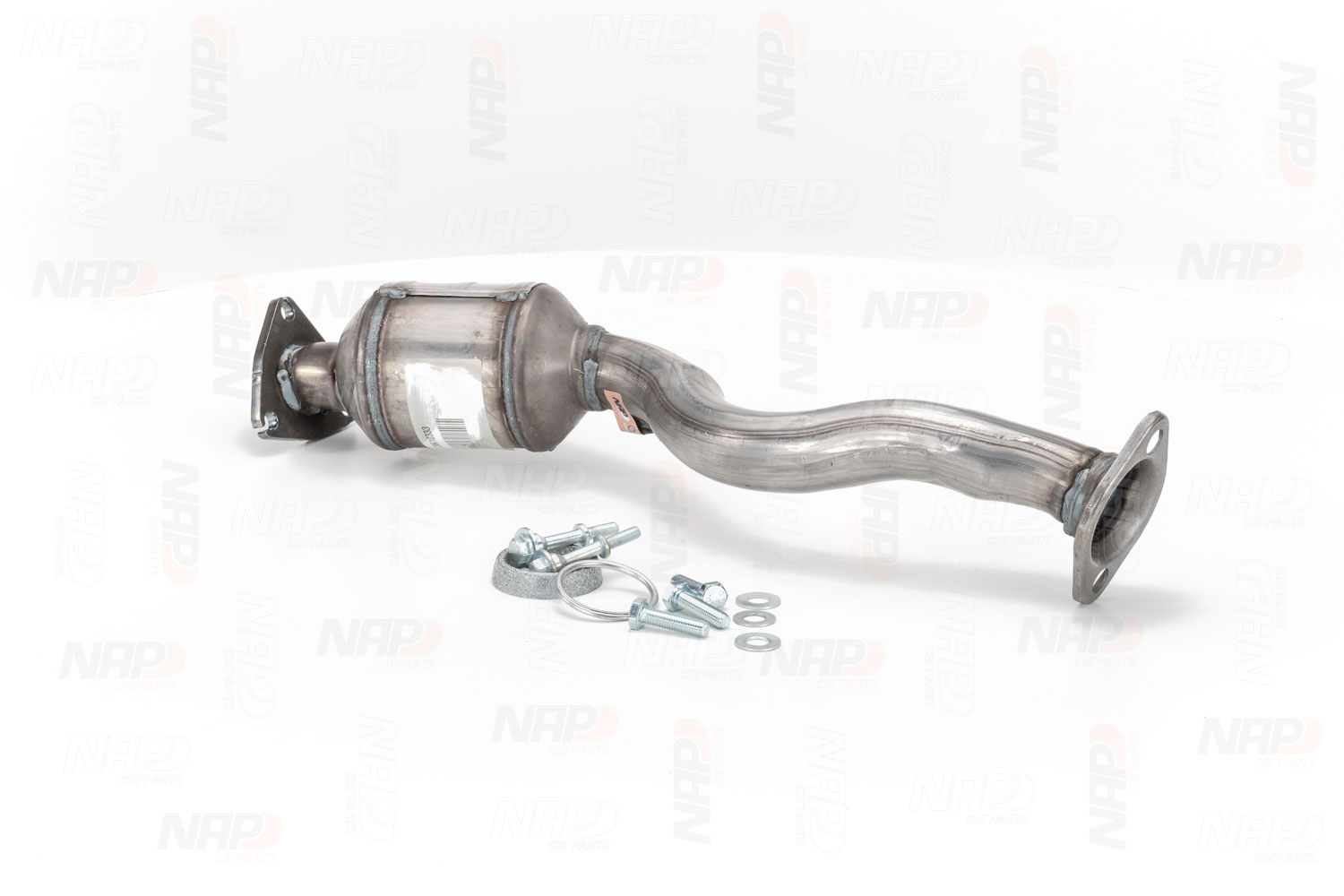 NAP carparts CAK10333: Katalizator z materiałem montażowym/ mocującym