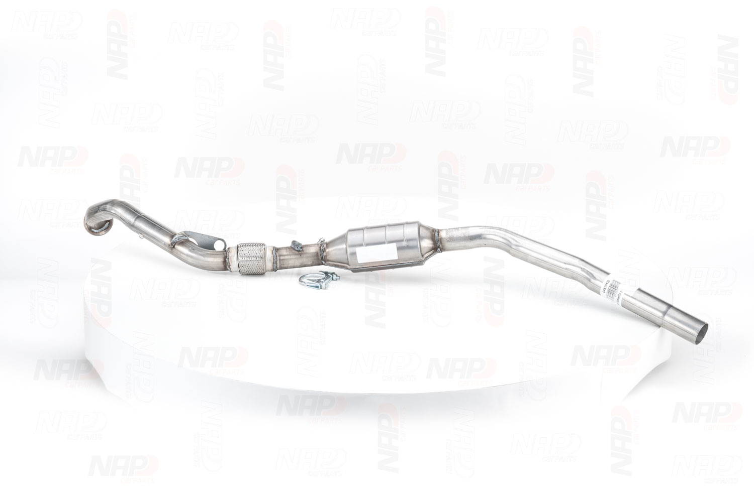 NAP carparts CAK10439: Katalysator mit Anbau-/Befestigungsmaterial