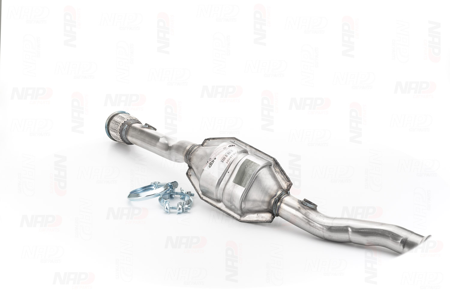 NAP carparts CAK10484: Katalizator z materiałem montażowym/ mocującym