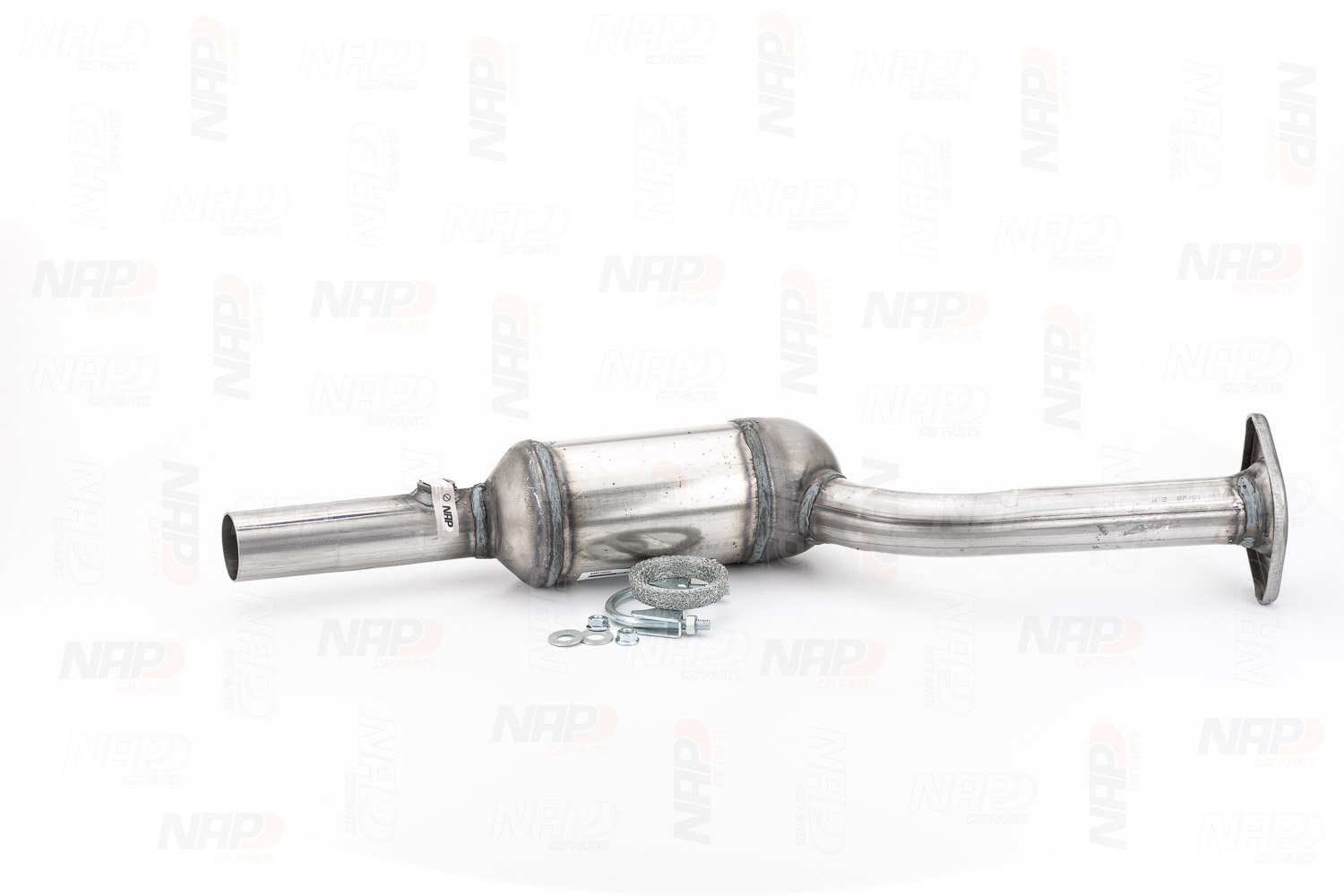NAP carparts CAK10591: Katalizator z materiałem montażowym/ mocującym