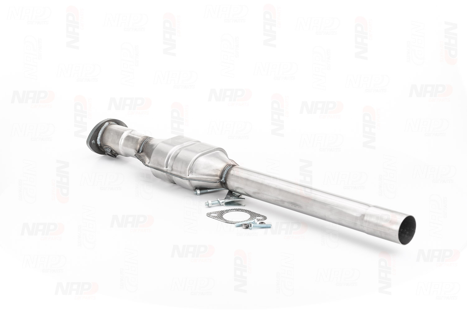 NAP carparts CAK10621: Katalizator z materiałem montażowym/ mocującym