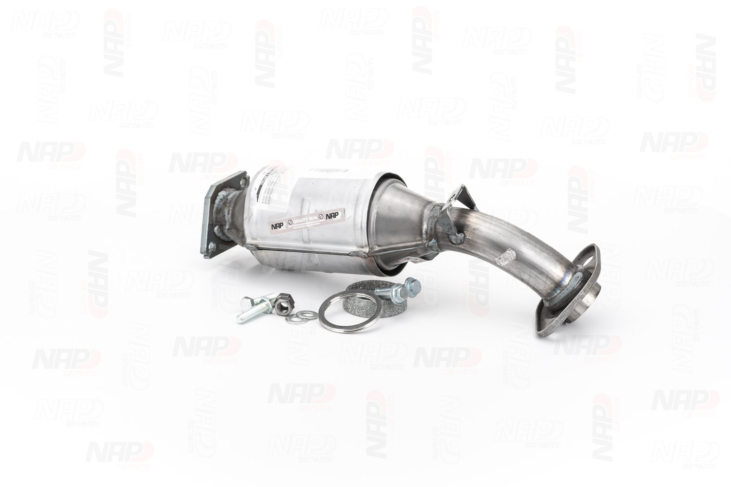 NAP carparts CAK10669: Katalizator z materiałem montażowym/ mocującym