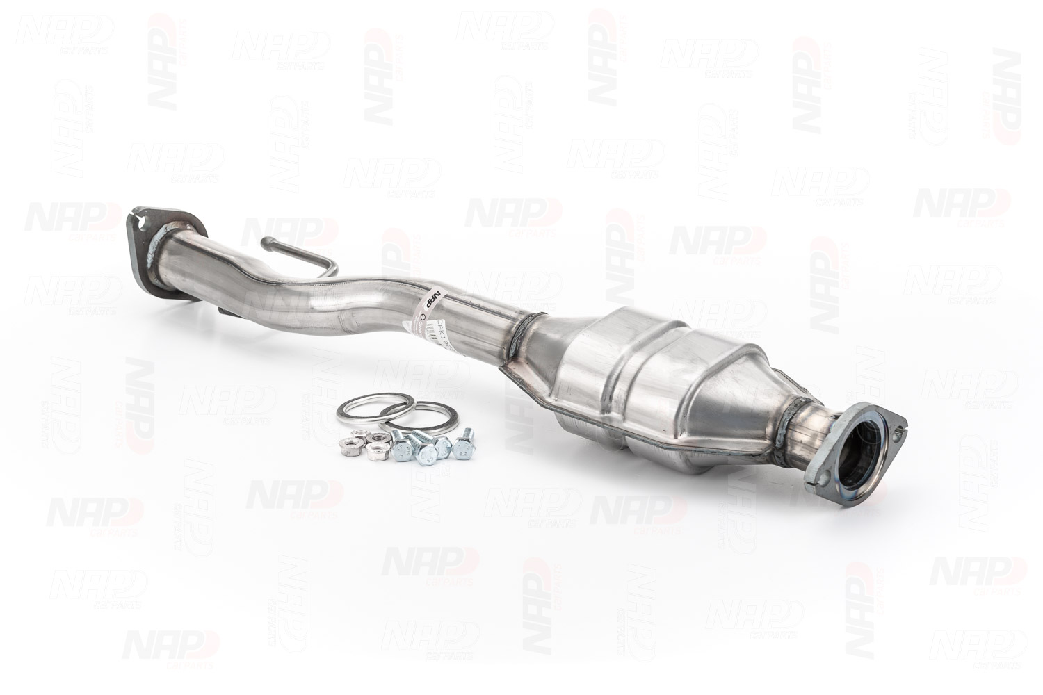 NAP carparts CAK10737: Katalizator z materiałem montażowym/ mocującym
