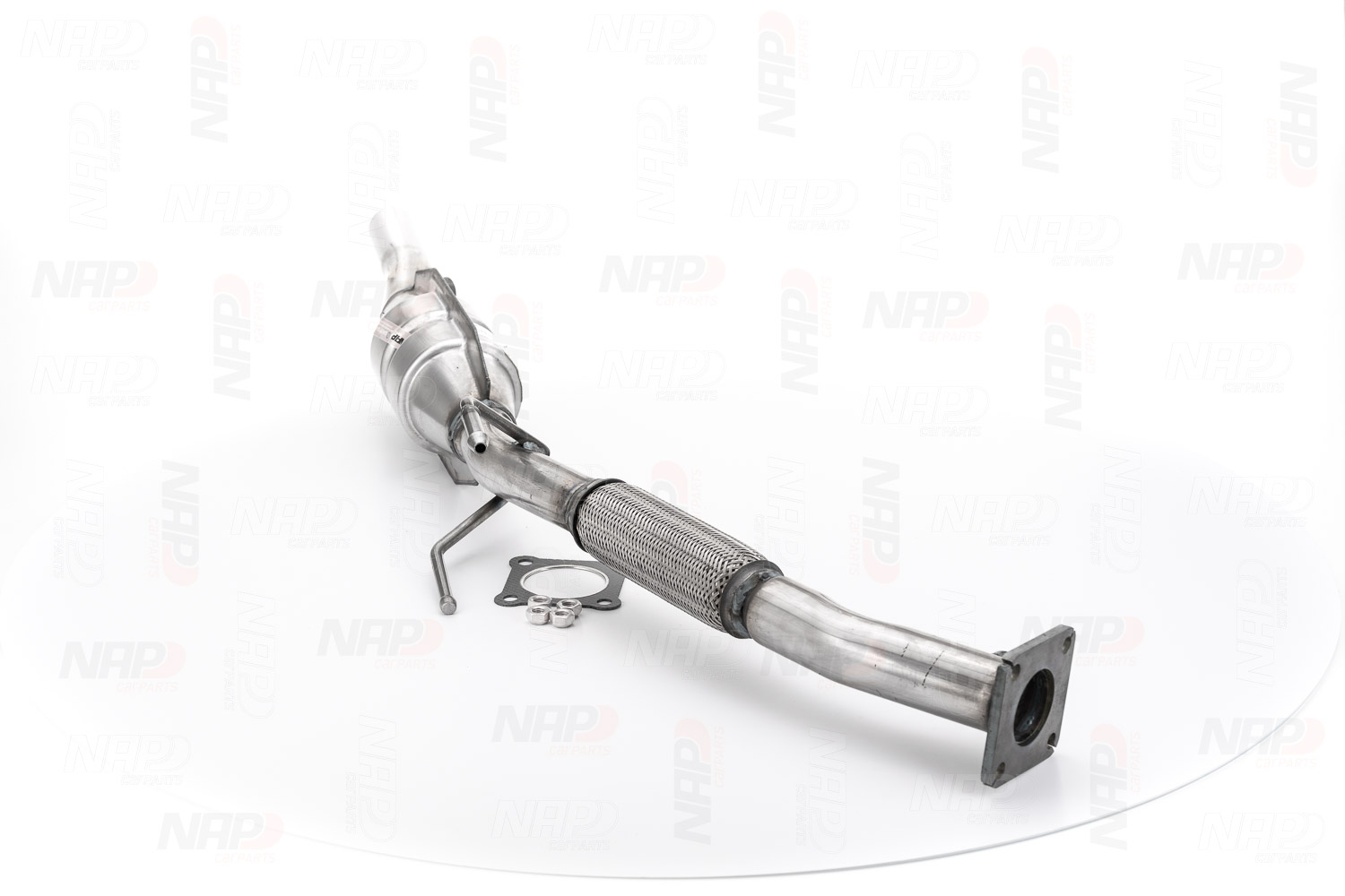 NAP carparts CAK10755: Katalysator mit Anbau-/Befestigungsmaterial