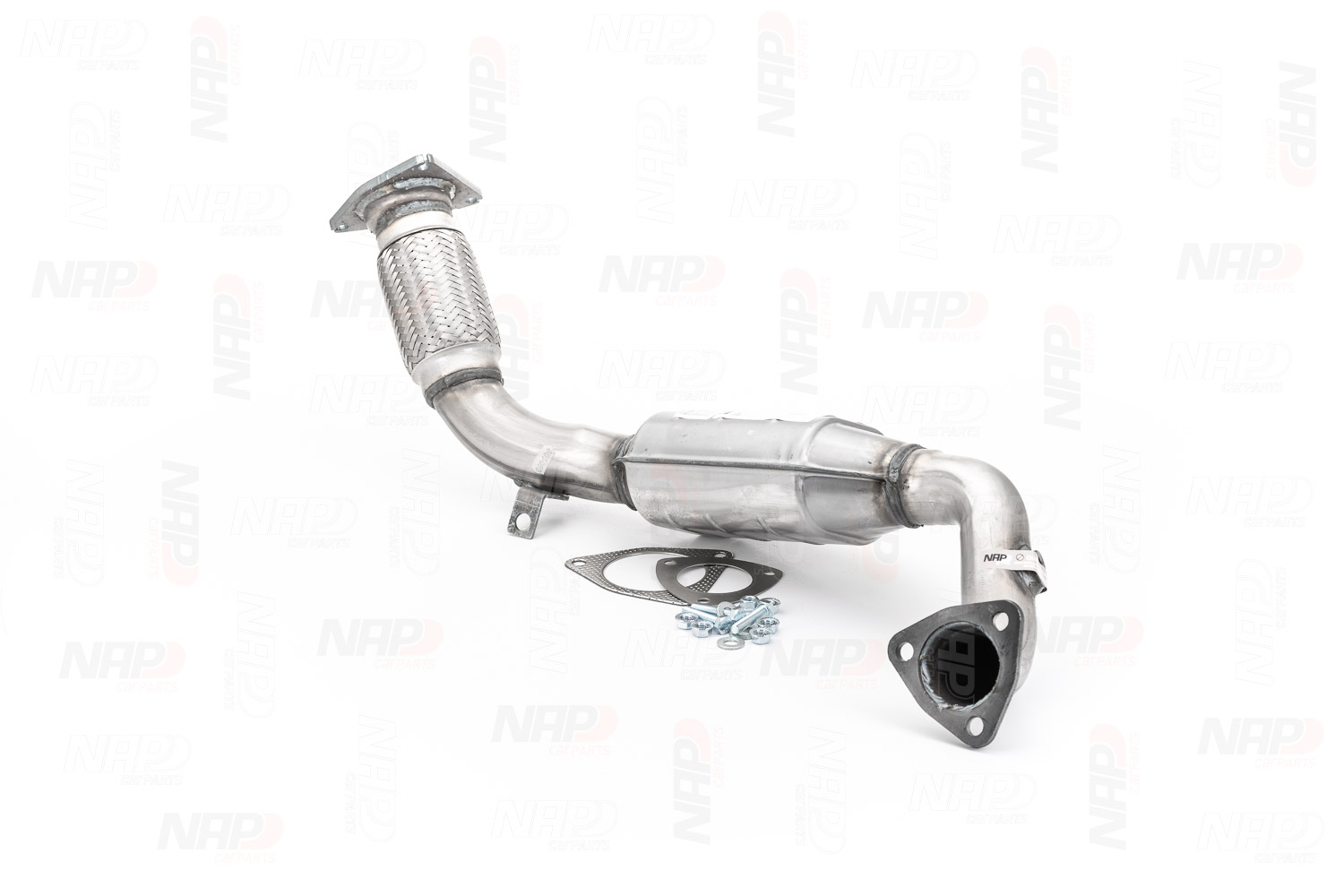 NAP carparts CAK10784: Katalizator z materiałem montażowym/ mocującym