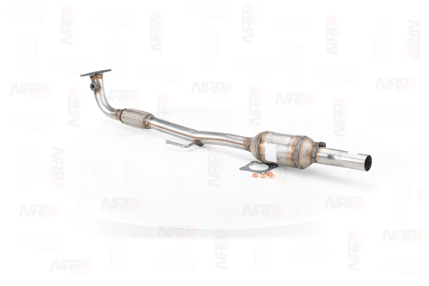 NAP carparts CAK10810: Katalysator mit Anbau-/Befestigungsmaterial