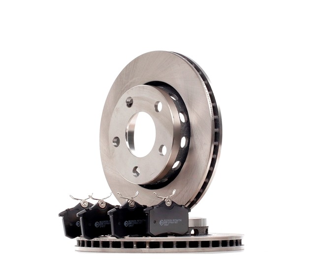 RIDEX 3405B0412 Kit de discos de freno y pastillas VOLKSWAGEN Passat B5 GP Sedán (3BG, 3B3) 115 cv Gasolina costo