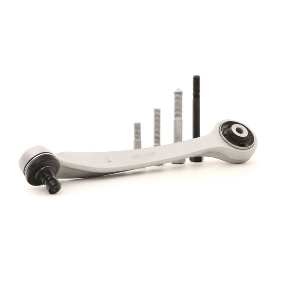 RIDEX 273C1763: Bras de suspension Essieu avant, supérieur, gauche, avant, Aluminium, avec support en caoutchouc