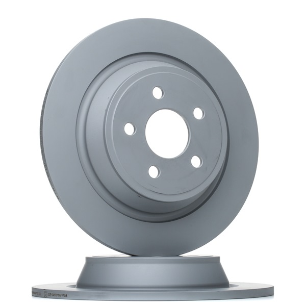 ATE 24.0111-0187.1: Bremsscheibe Ø: 316,0mm, voll, Ø: 316,0mm, beschichtet