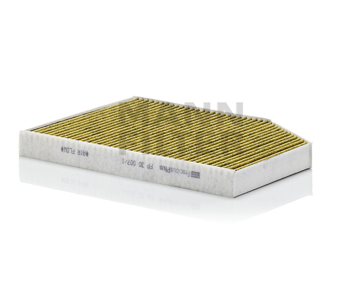 MANN-FILTER FP 30 007/1: Filtru, aer habitaclu FreciousPlus Filtru carbune activ cu polifenol, cu efect antibacterial, Filtru praf fin (PM 2.5), cu efect fungicid, Filtru carbon activ