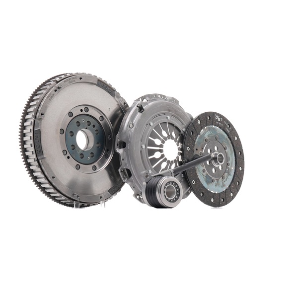 VALEO 837492: Kupplungssatz KOMPLETTKIT DMF (CSC) mit hocheffizienter Kupplung mit Zweimassenschwungrad, mit Zentralausrücker, mit Schraubensatz, mit Sicherungsschraubensatz, ohne Sensor
