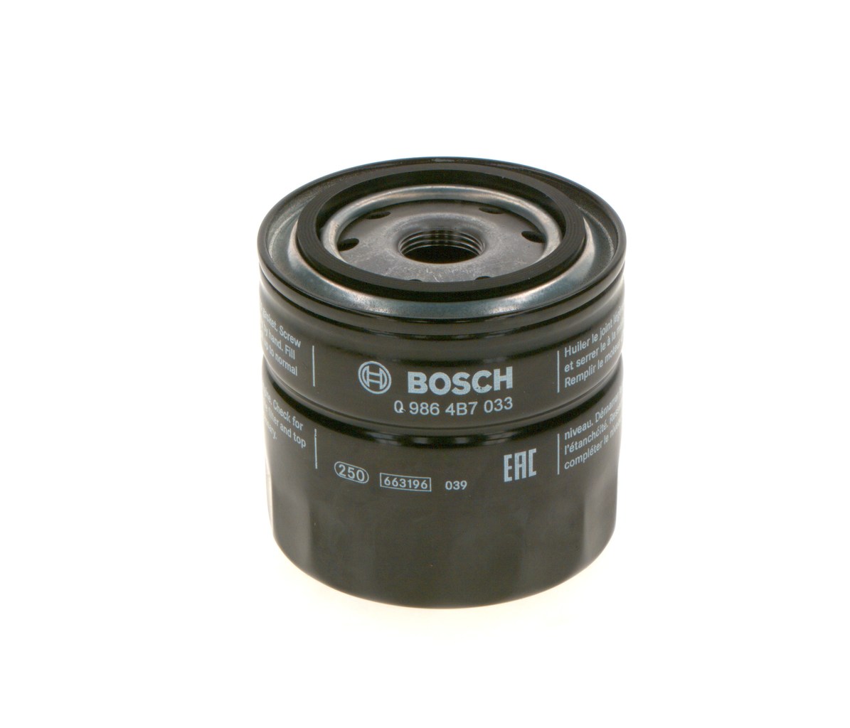 BOSCH 0 986 4B7 033: Filtr oleju